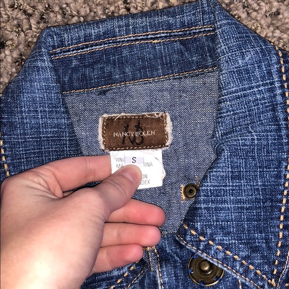 Nancy Bolen jean jacket - Picture 2 of 3